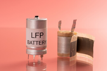 Lithium iron phosphate battery  LiFePO.  or LFP battery  lithium ferrophosphate , is a  lithium-ion...