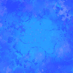 Fototapeta na wymiar blue grunge splatter background