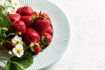 strawberry, ripe, food, berry, background, antioxidant, agriculture, bowl, banner, closeup, delicious, dessert, eating, farm, fresh, freshness, fruit, garden, gourmet, green, group, harvest, health, h