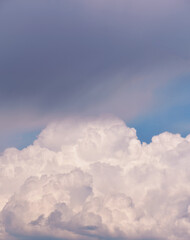 Blue sky with clouds background - 356887165