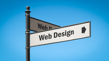 Street Sign to Web Design