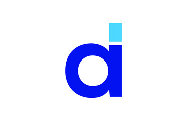 da or ad Letter Initial Logo Design, Vector Template