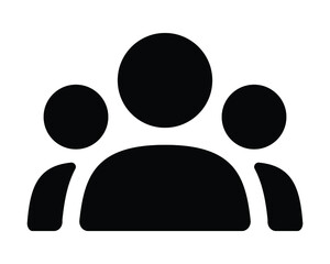 Group of people icon vector