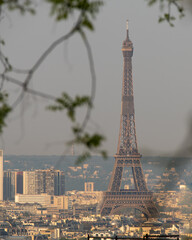 Vue Tour Eiffel depuis la Basilique Sacré Cœur de Montmartre