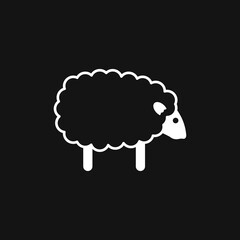 Sheep icon. Animal symbol, Logo design for the company.