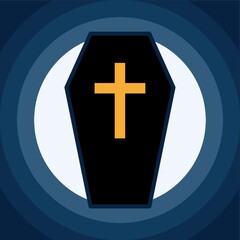 Obraz premium coffin