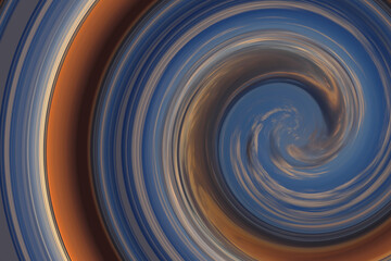 Funnel abstract pattern. Swirl, spiral, multi-colored pattern as a background.
