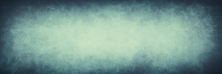 Dark sea blue color in the middle highlighted wide banner background