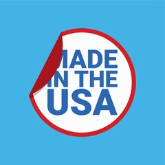 made in the usa sticker