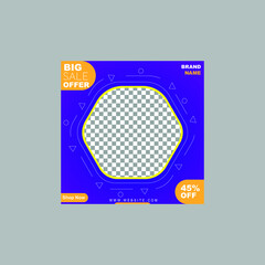 Fashion - Sale instragram poster  