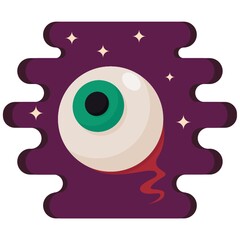 scary eyeball