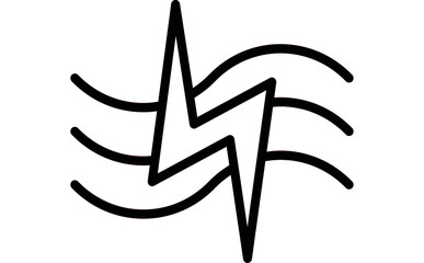 WATER ENERGY  icon vector for web apps