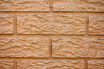 Brick textured precast wall