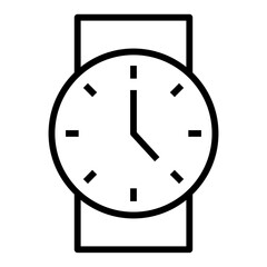 Wristwatch icon design