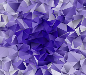 Obraz premium Abstract Low-Poly background. triangulated texture. Design 3d. Polygonal geometrical pattern. Triangular modern style