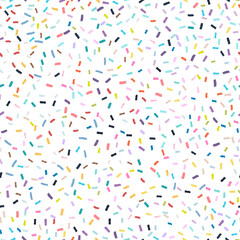 Fototapeta na wymiar Party ribbon background vector in seamless pattern