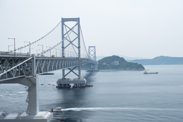 瀬戸大橋を香川県側から