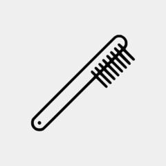 Cleaning outline vector icon set and chemical Cans and Equipment of Cleaning Machine