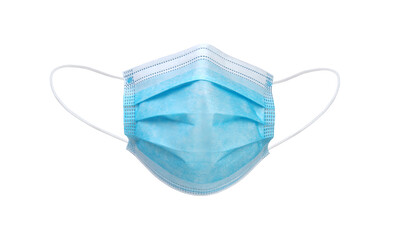 Medical mask isolated on white