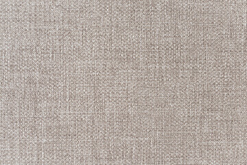 Brown canvas texture background. Rough linen material