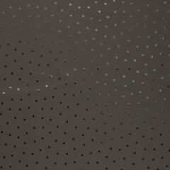 Raincoat fabric texture with polka dot pattern in dark grey