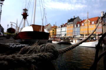 fishing boats in the harbor