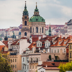 Fototapeta premium View of the city of Prague