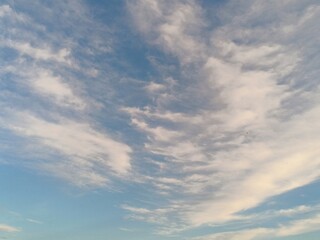 white and black clouds were seen late into the