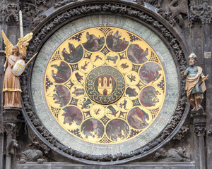 Nice the Prague astronomical clock