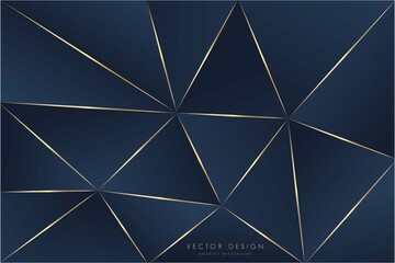      Abstract background with blue geometric pattern modern design vector illustration