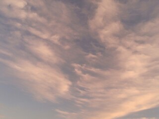 white and black clouds were seen late into the