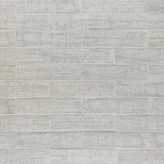 White vintage brick clay tile texture for bath kitchen walls and floors
