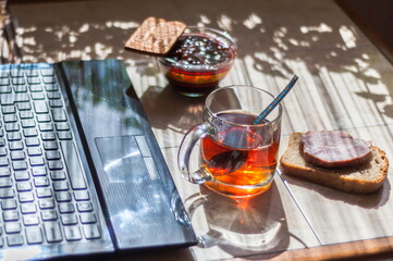 glass of whiskey and cigar