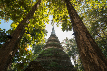 THAILAND CHIANG SAEN WAT PHRA THAT CHEDI LUANG
