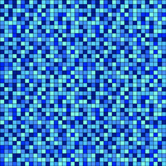 blue mosaic background