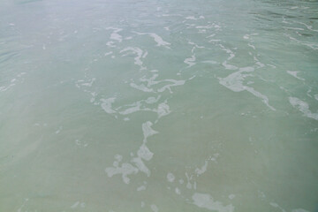 Ocean water abstract in turquoise.