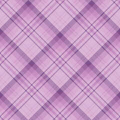Seamless pattern in light violet colors for plaid, fabric, textile, clothes, tablecloth and other things. Vector image. 2