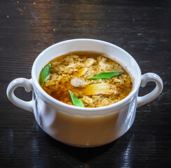 bowl of soup