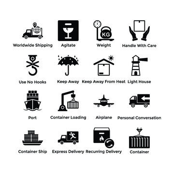 
Logistic Delivery Icons

