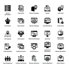 
Seo Icons Set
