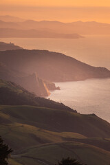 Look at the basque coast next to Donostia-San Sebastian seen from Jaizkibel mountain.