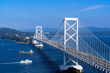 鳴門海峡の大鳴門橋