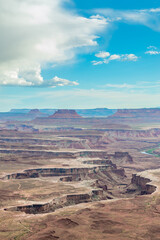 A panoramic view in Canyonlands National Park in Utah