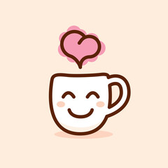Share the love of coffee with this cute cup