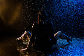 Aqua foto shoot girl