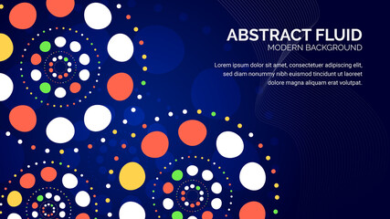 rounded circular fireworks background