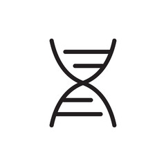 dna icon logo illustration template