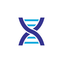 dna icon logo illustration template