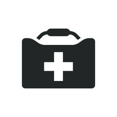 Obraz premium First aid kit icon