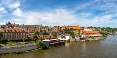 Panoramic view of  Prague